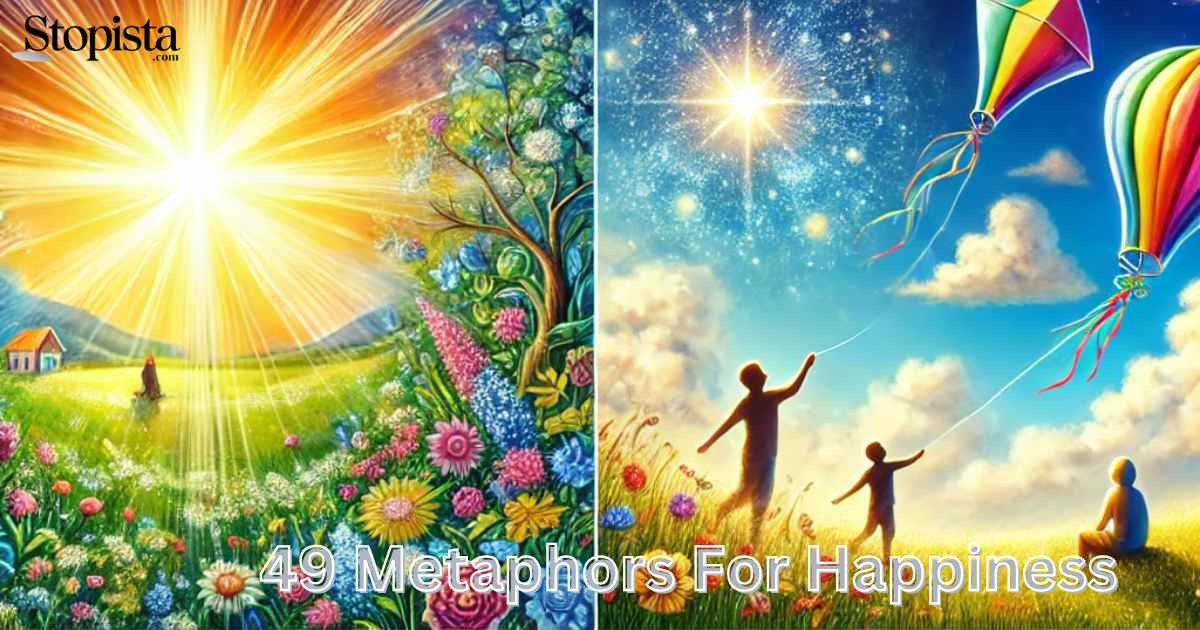 49 Metaphors For Happiness