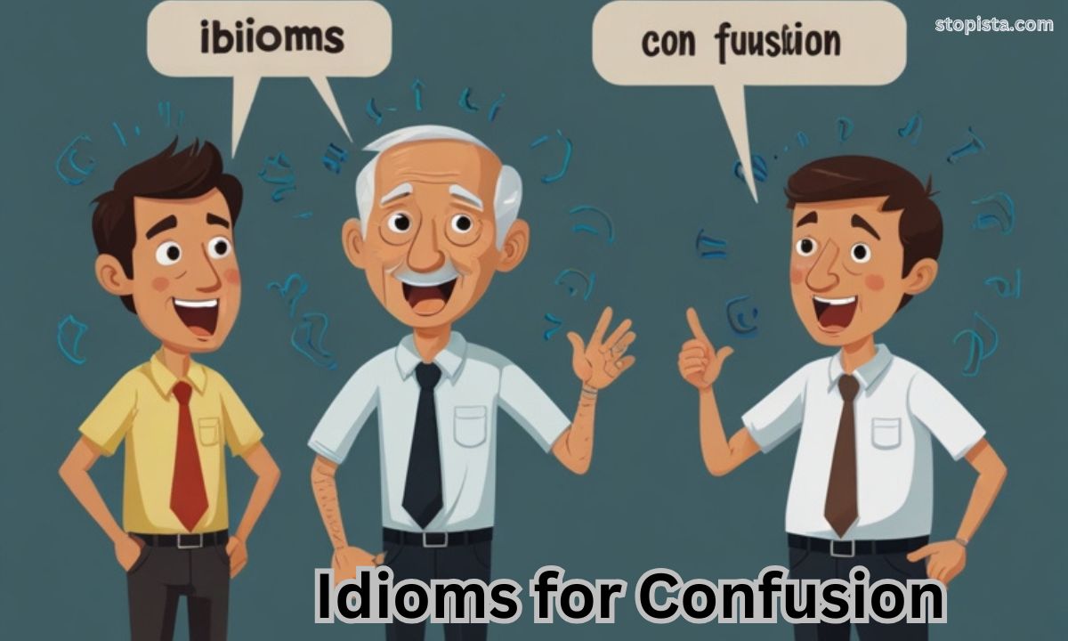 Idioms for Confusion