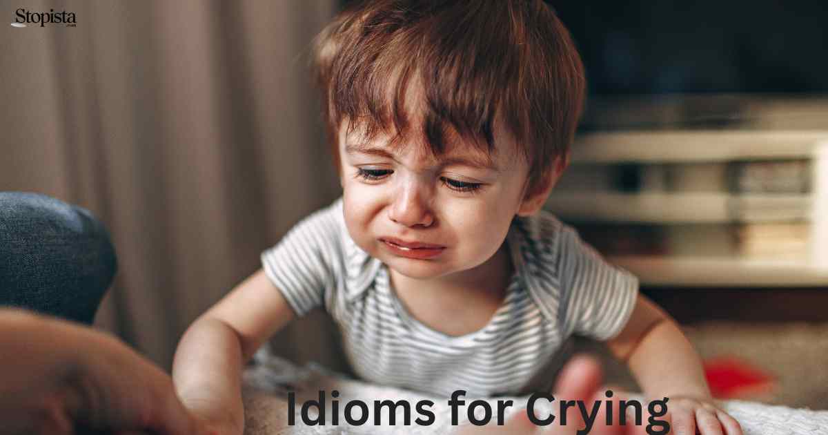 Idioms for Crying