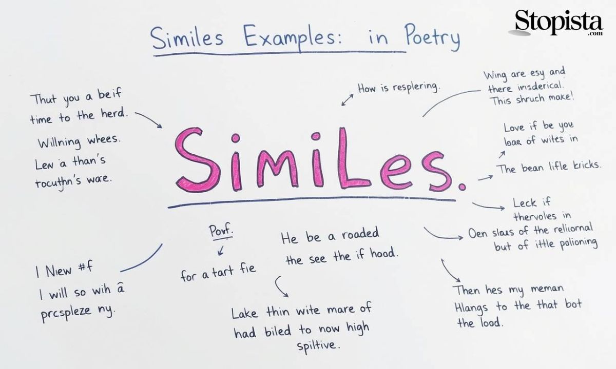 Similes Examples In Poetry