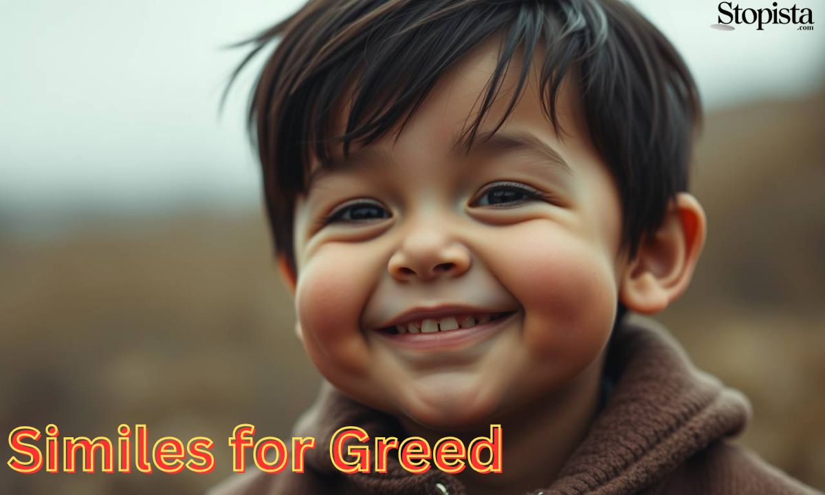 Similes for Greed